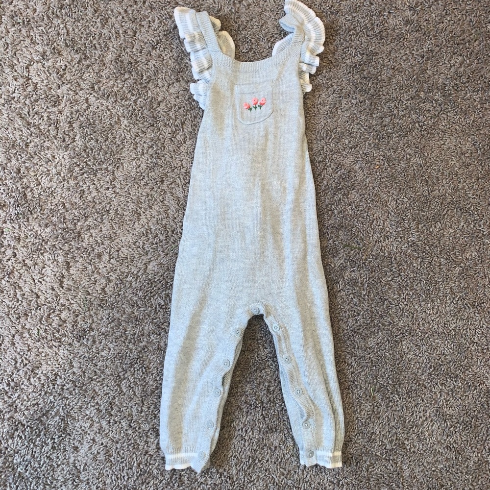 Janie and jack knitted romper